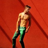 FASHION PHOTOGRAPHY: MARTIN PICHLER IN  TECHNICOLOR  BY PHOTOGRAPHER KOSMAS PAVLOS