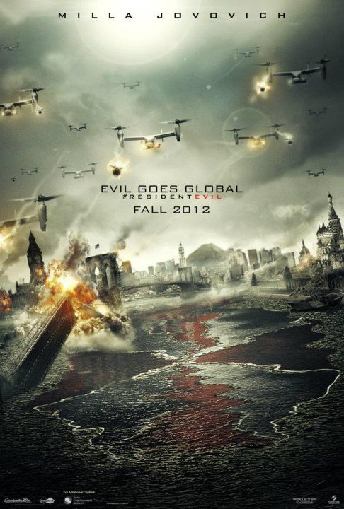 Teaser Poster แรกของ Resident Evil: Retribution :