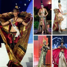 ชุดประจำชาติในแนว Creative Thai บนเวที Miss Universe ปี 2008 - 2012
