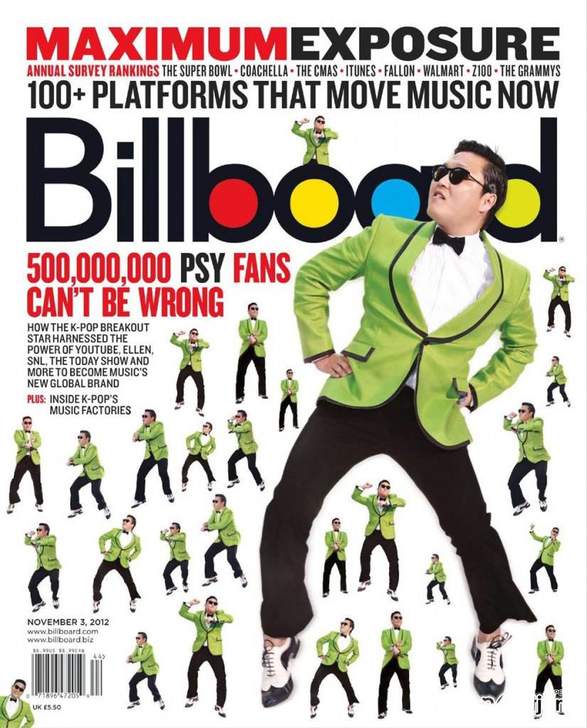 Officialpsy Psy @ Billboard November 2012