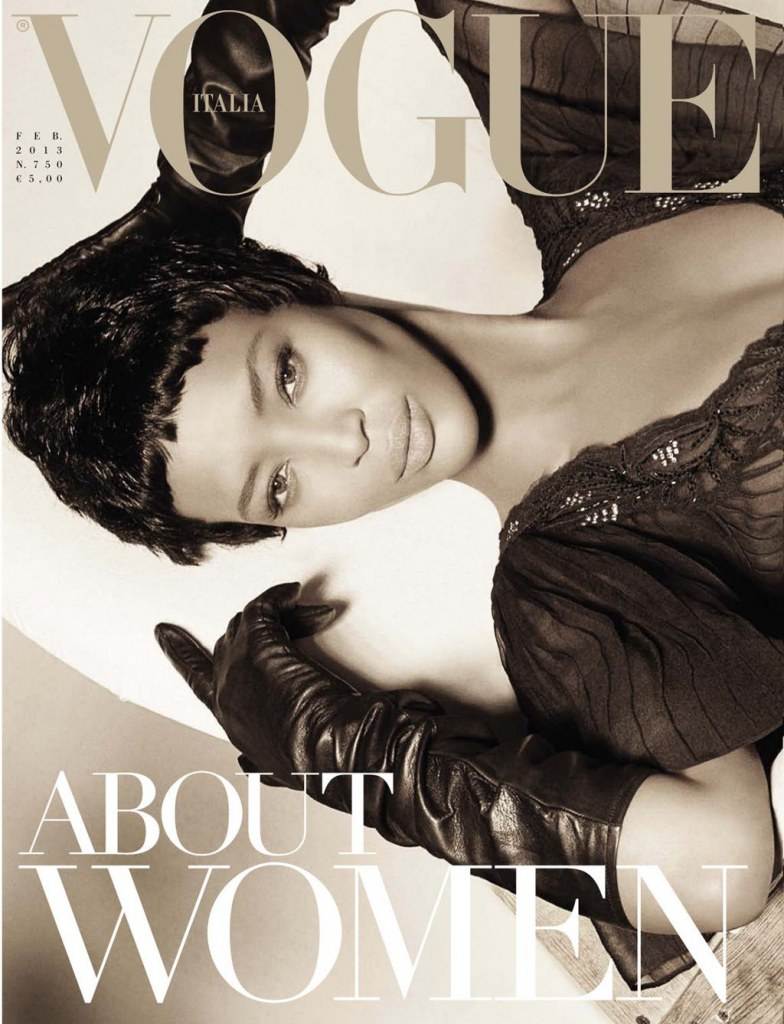 Naomi Campbell @ Vogue Italia February 2013