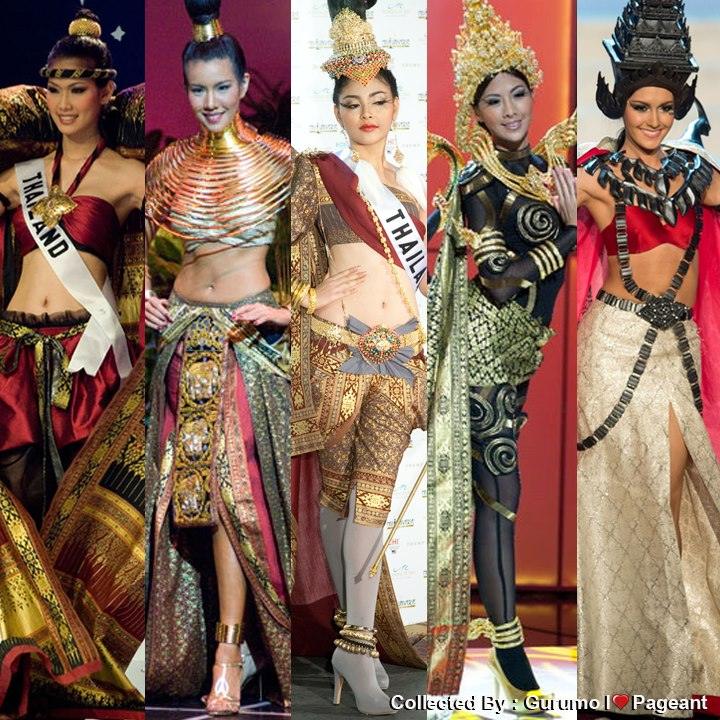 Miss Thailand National Costume Show Miss Universe 2008 2012 8572