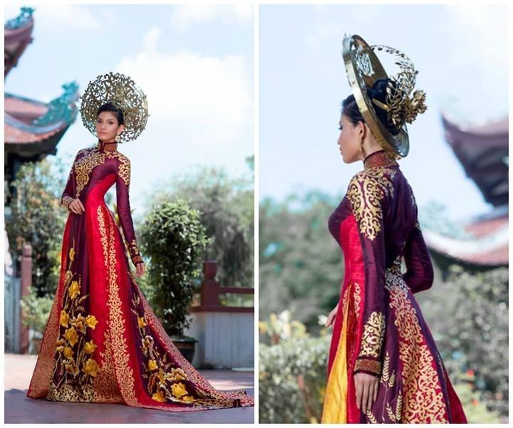 Miss universe Vietnam 2013 the national costume ชุดประจำชาติ miss