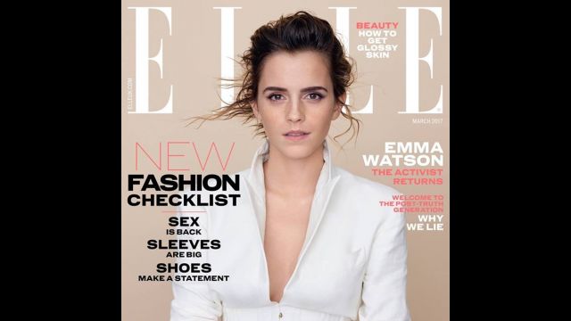 Emma Watson @ Elle UK March 2017