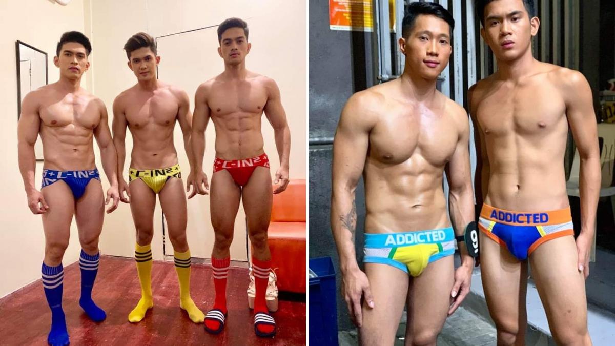 Filipino contestants in underwear.