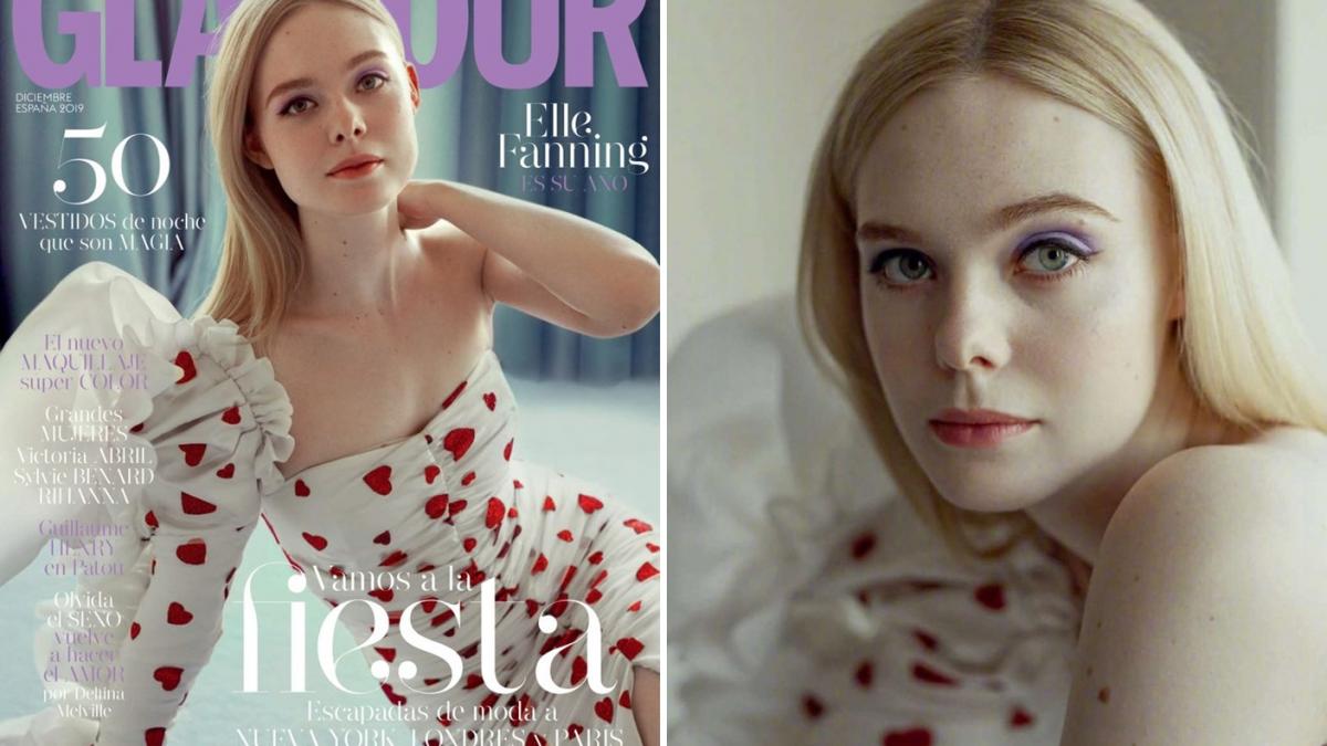 Elle Fanning Glamour España December 2019