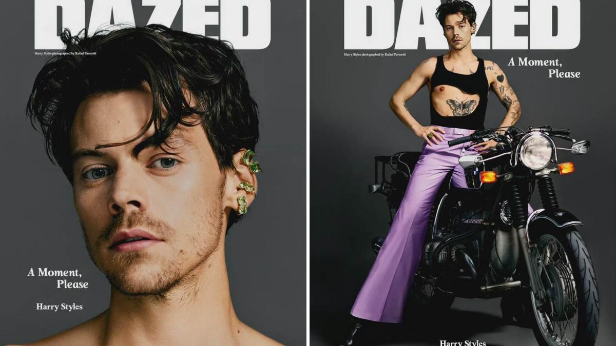 Harry Styles @ Dazed Winter 2021