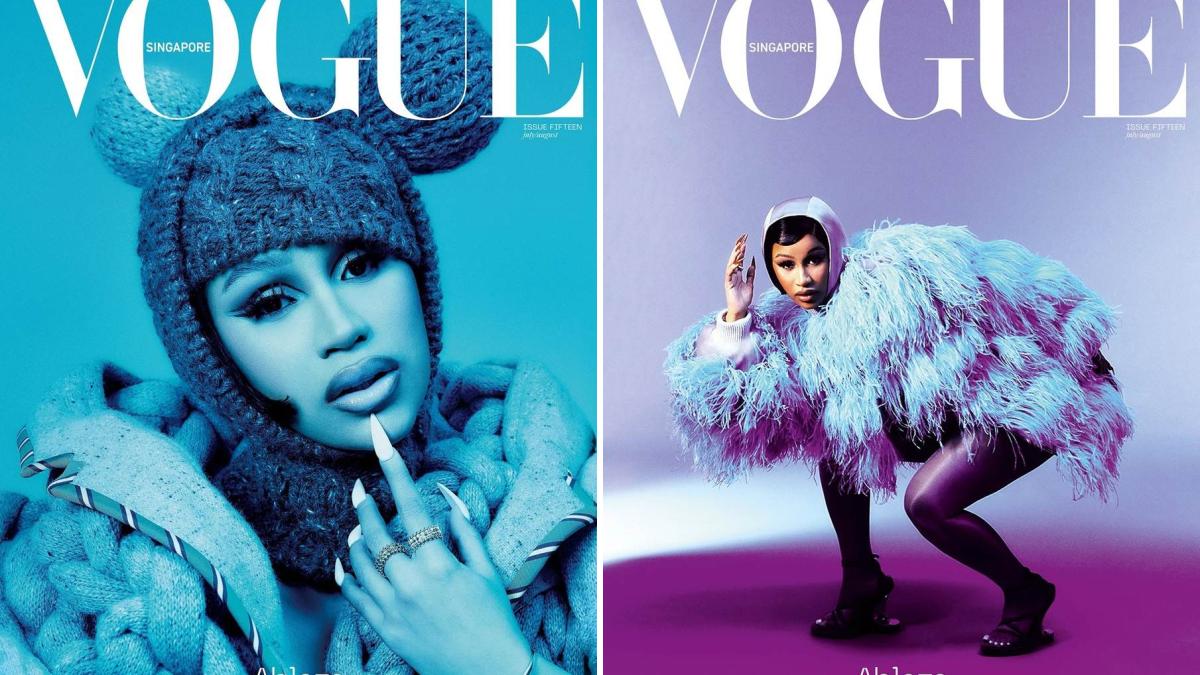 Cardi B @ Vogue Singapore July 2022