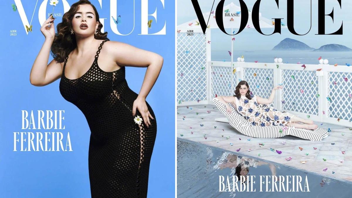 Barbie Ferreira @ VOGUE Brazil April 2023